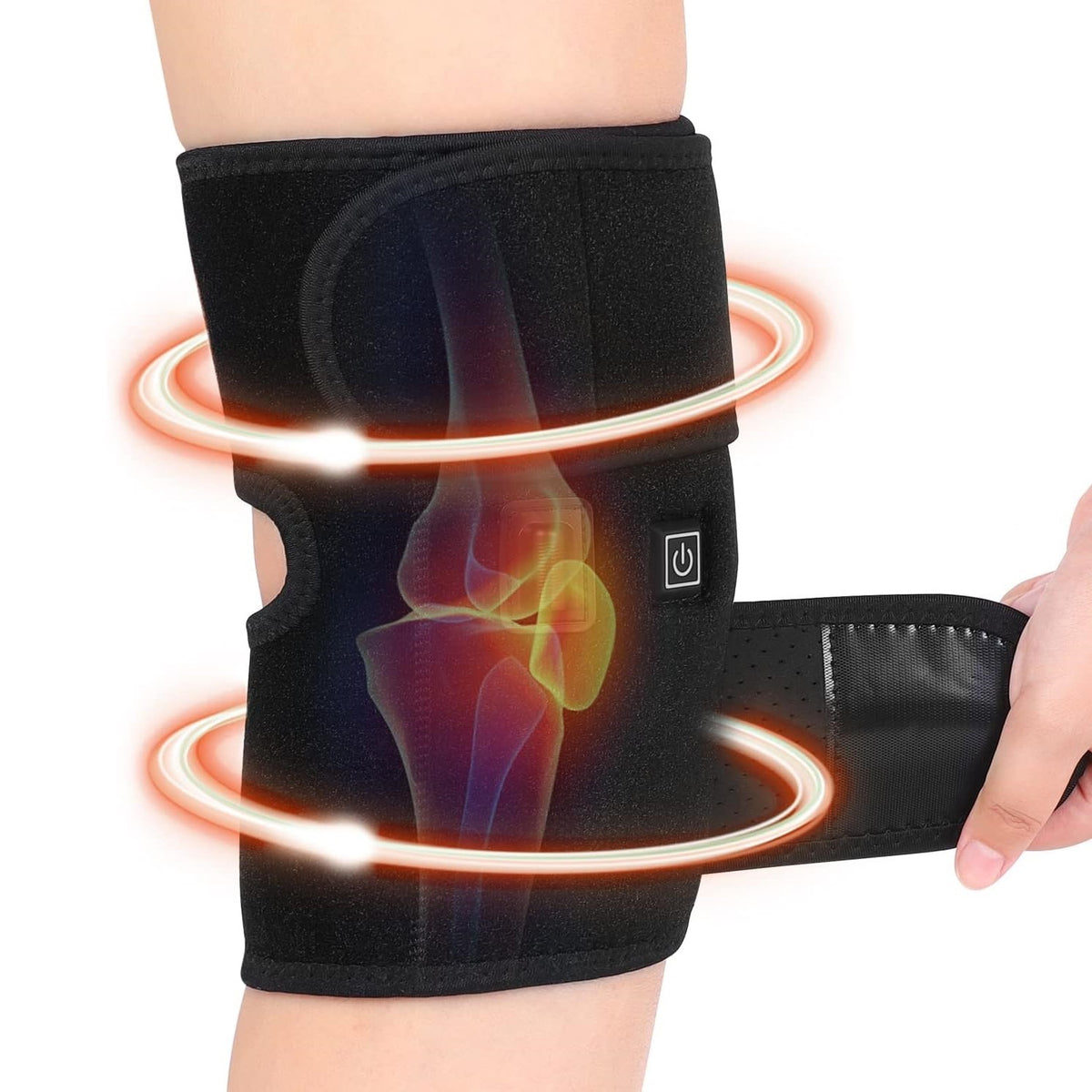 Cordless Heated Knee Wrap with Adjustable Warmth