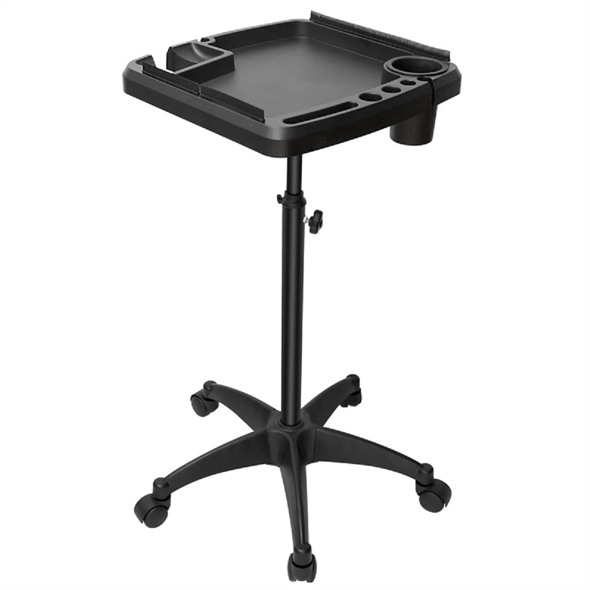Rolling Beauty Salon Trolley with Adjustable Tray