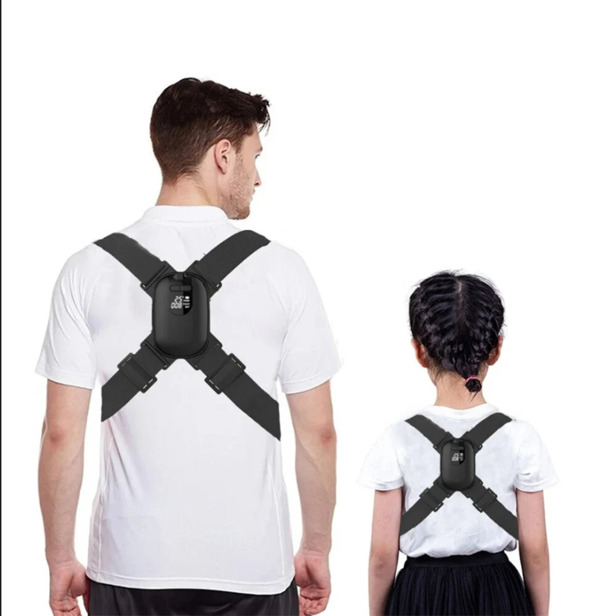 Smart Adjustable Back and Shoulder Support Band