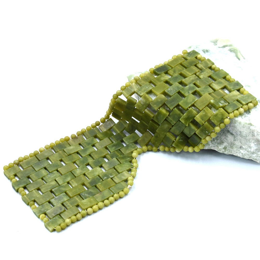 Natural Jade Cooling Eye and Face Mask