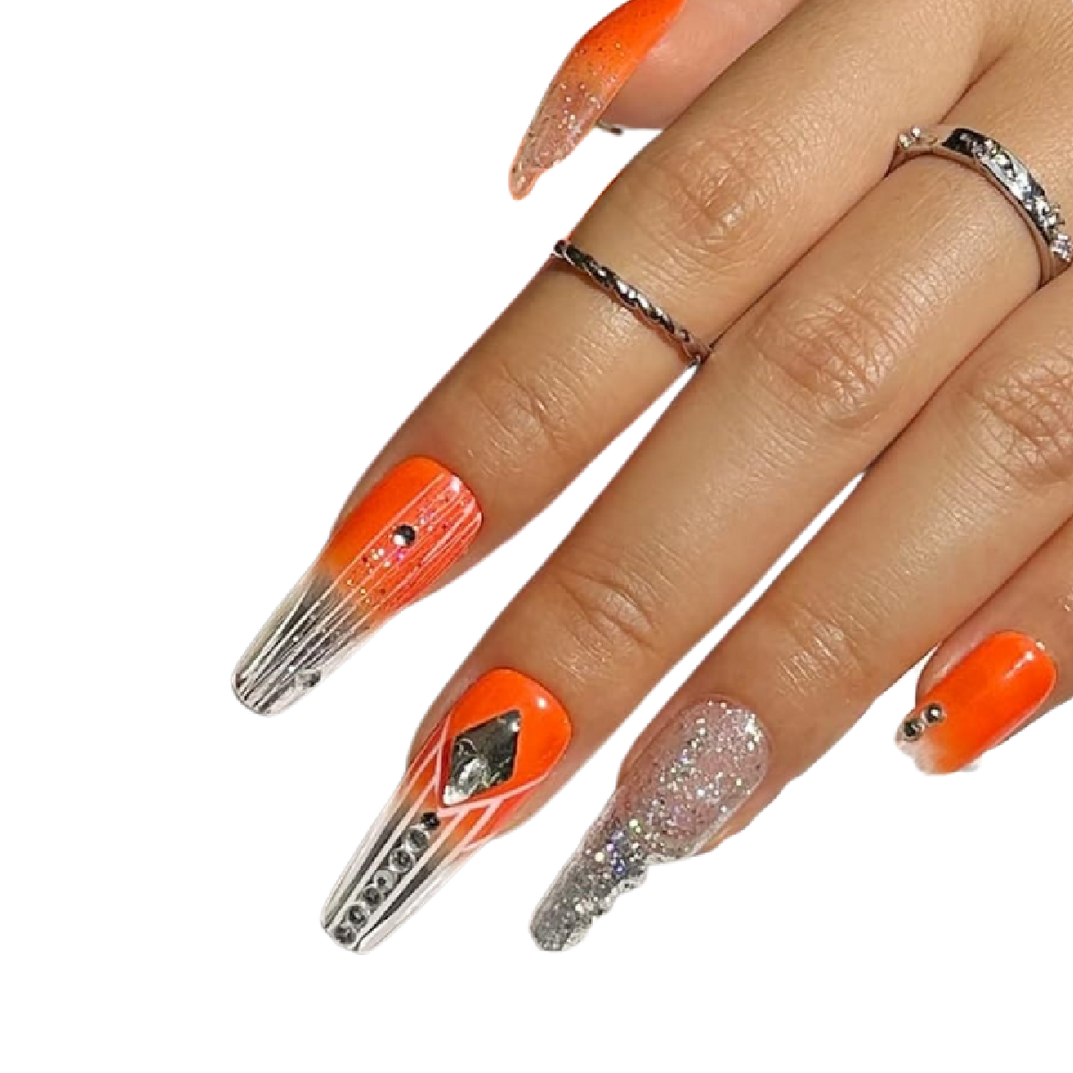 Complete Acrylic Nail Kit with LED Lamp and Tools