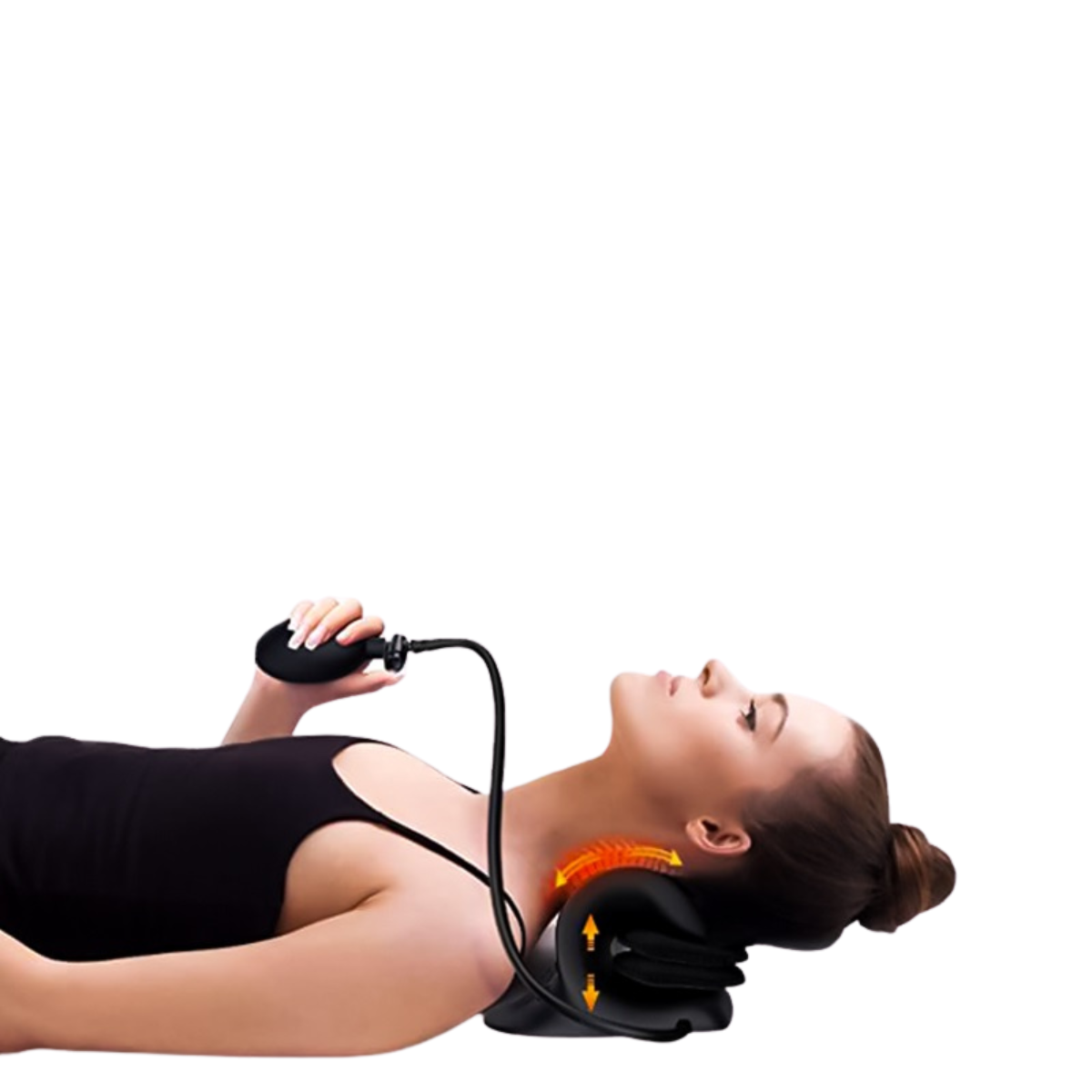 Adjustable Air Neck Rest Pillow with High-Density Foam
