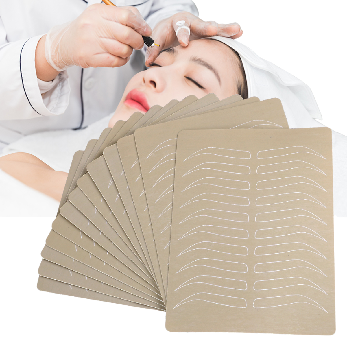 Microblading Eyebrow Practice