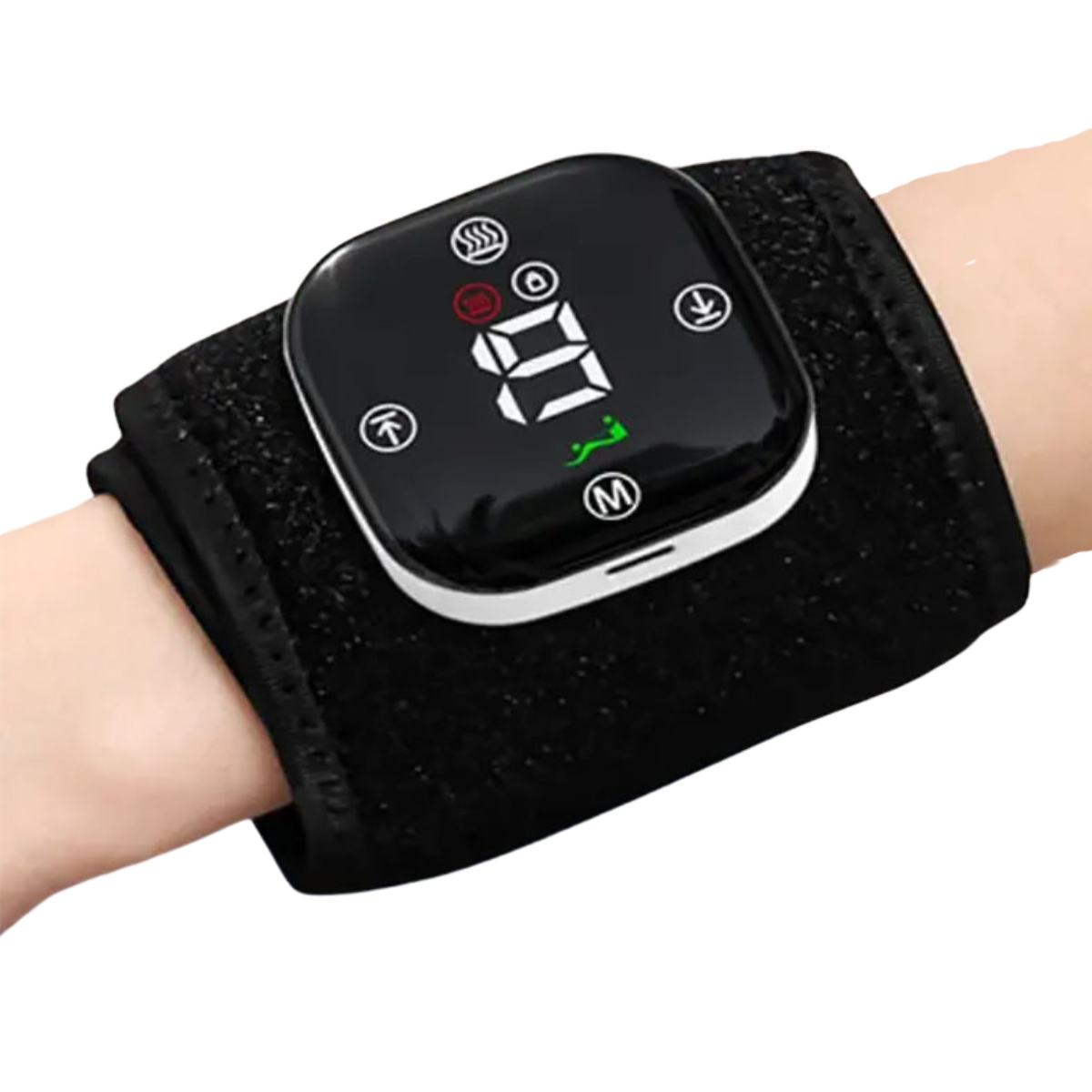 Cordless Heated Wrist Massager with Adjustable Warmth