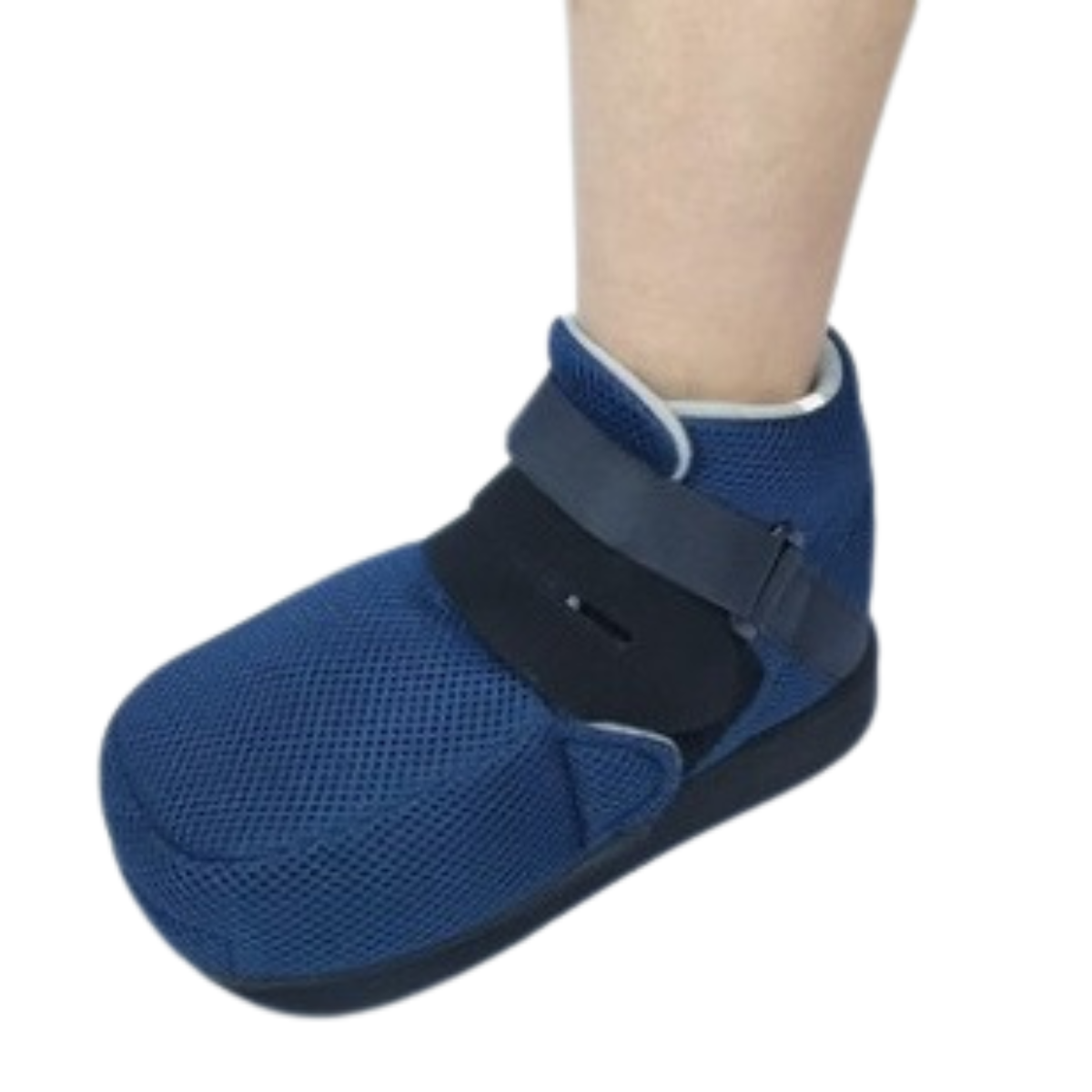 Adjustable Protective Walking Shoe with Padded Support