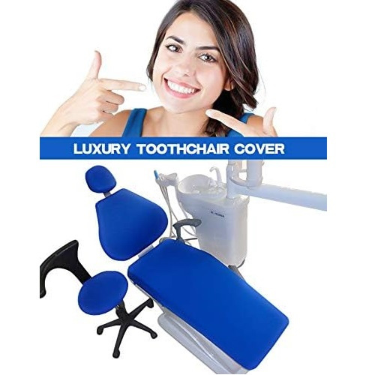 PU Leather Chair Cover Set 4-Piece Protective Covers