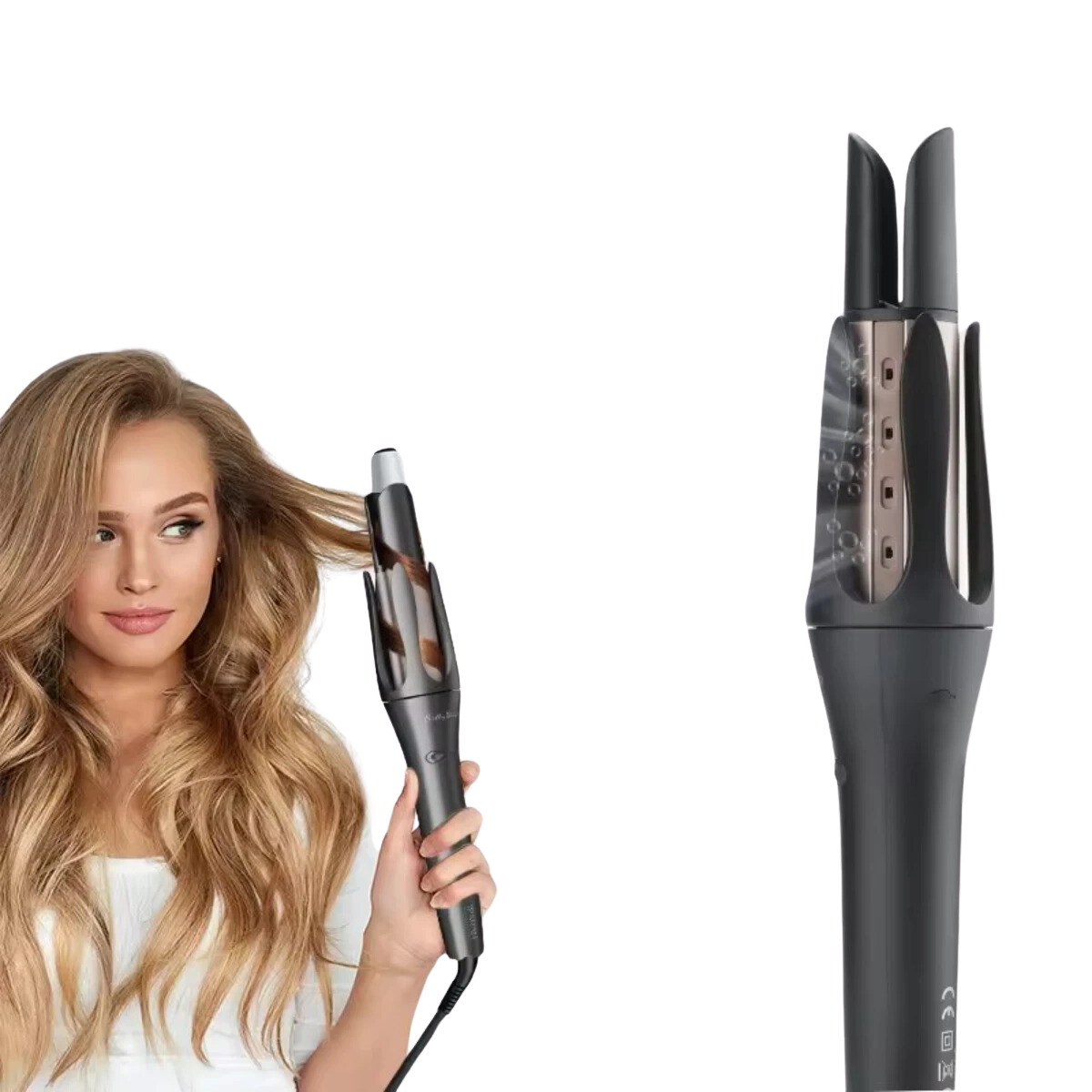 Ceramic Waving Curling Iron with Ionic Styling