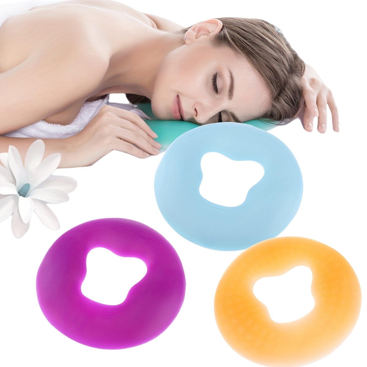 Silicone Face Cradle Pillow for Salon and Spa