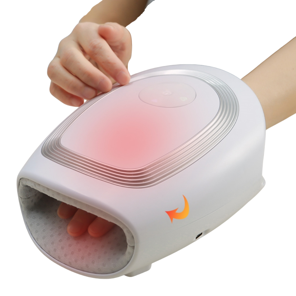 Cordless Hand Massager with Warmth and Air Pressure