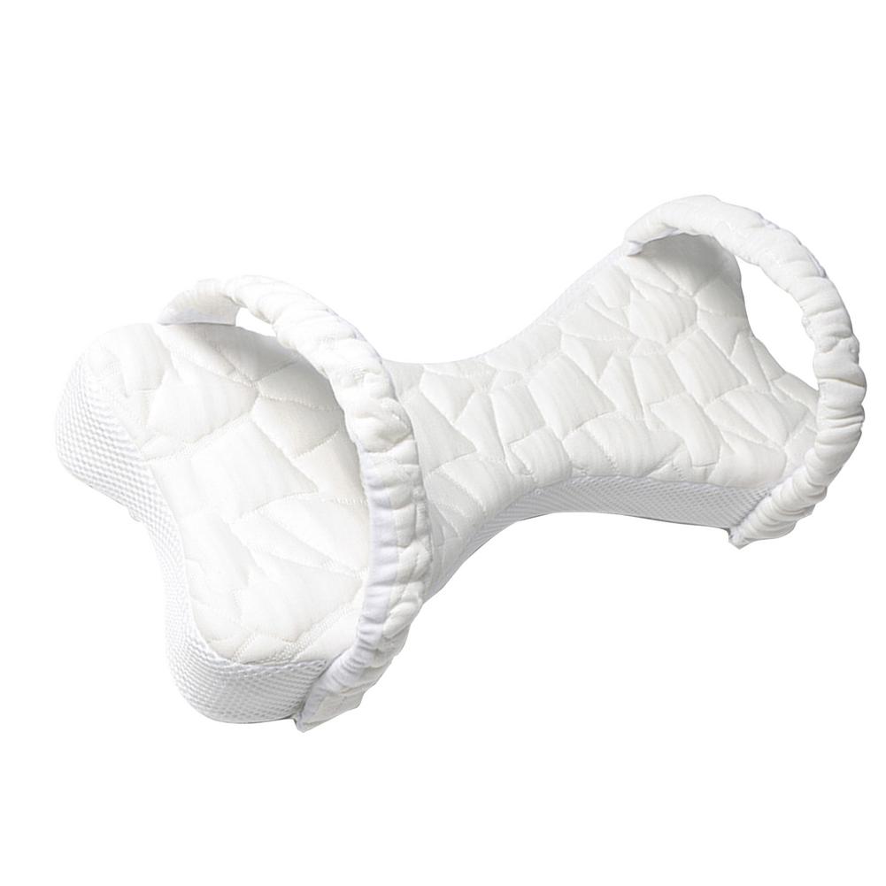 Memory Foam Knee Pillow with Adjustable Strap for Side Sleepers