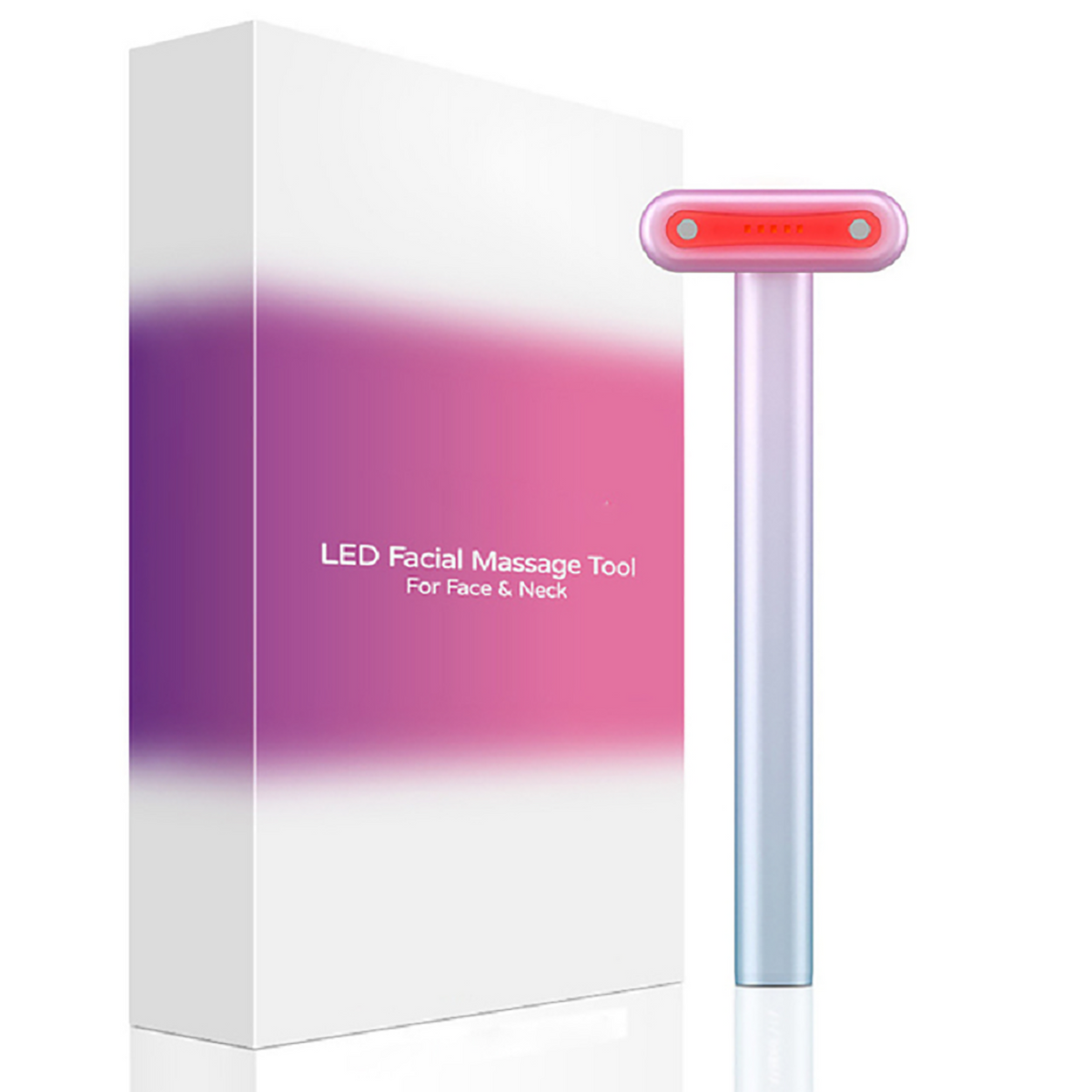 4-in-1 Facial wand red light care for face & neck