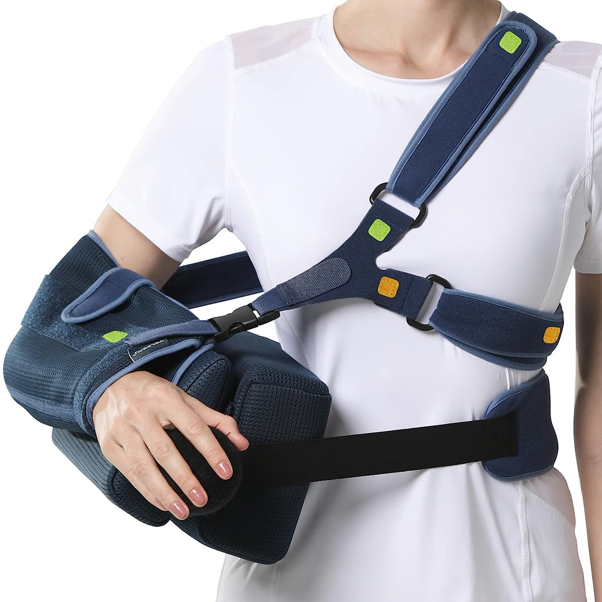 Arm Sling Shoulder Support with Abduction Pillow
