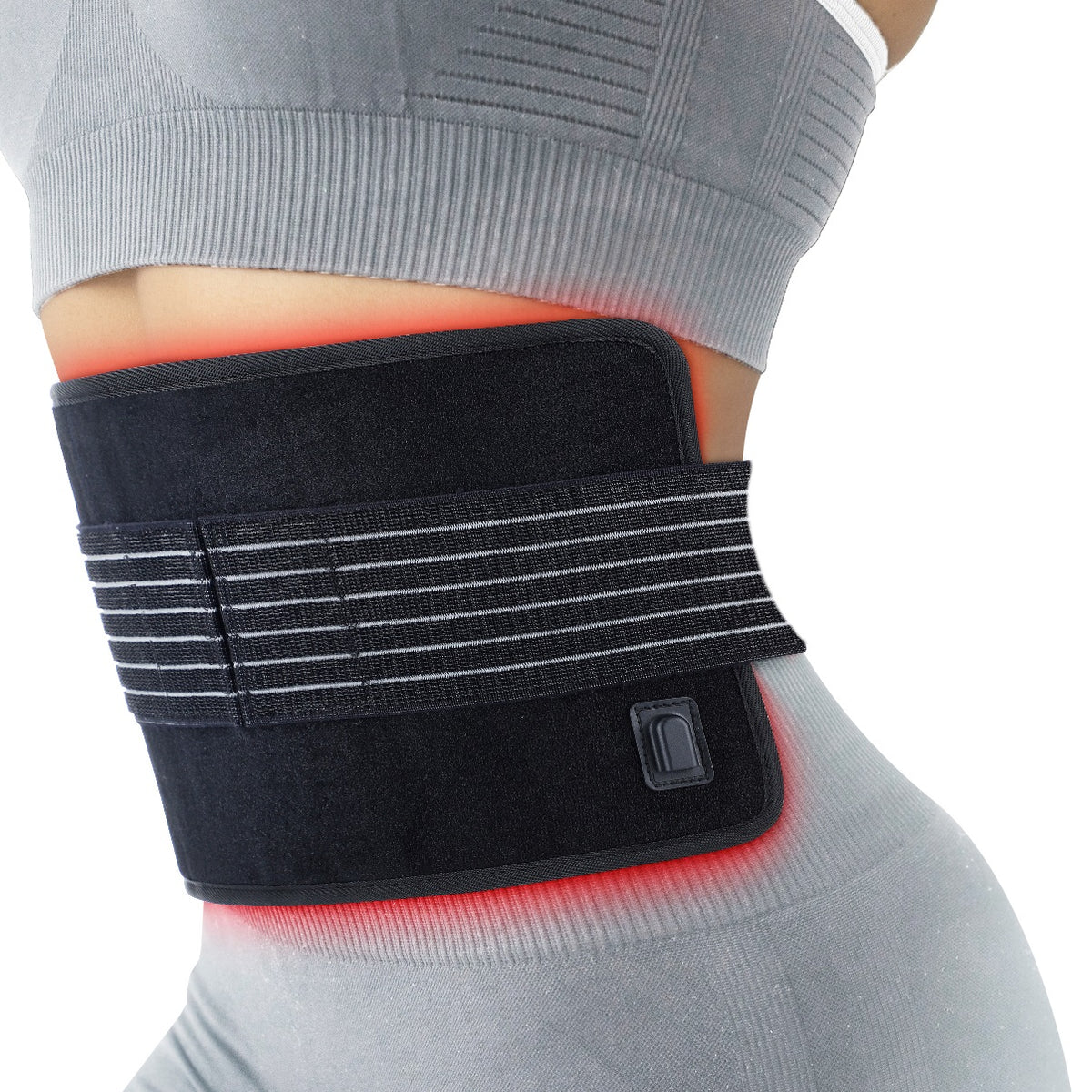 Heated LED Light Belt with Adjustable Brightness