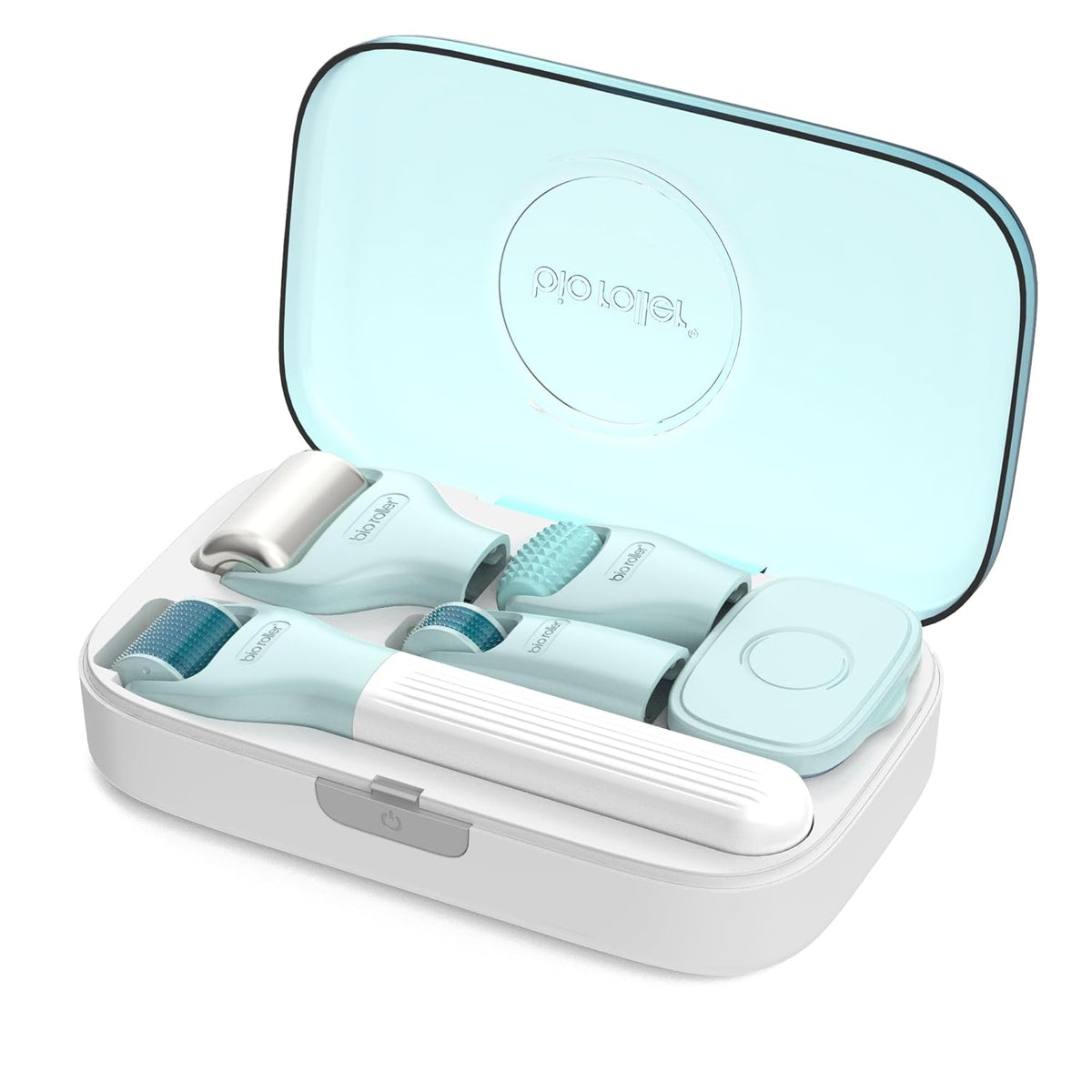 10-in-1 Derma Roller and Jade Ice Roller Skincare Kit