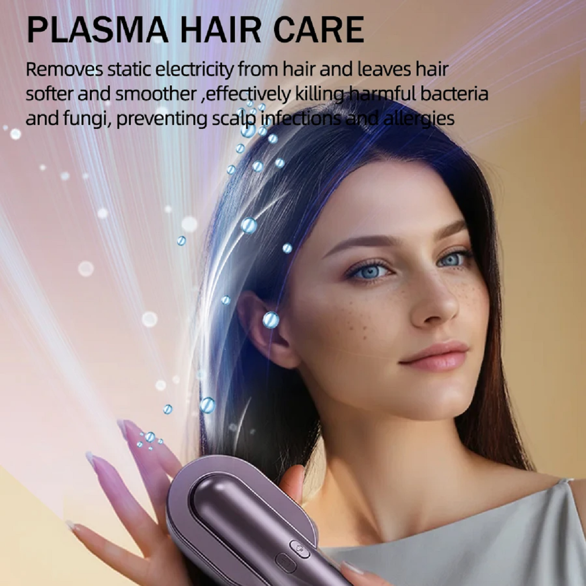 4-in-1 Scalp Massage Comb with Oil Applicator