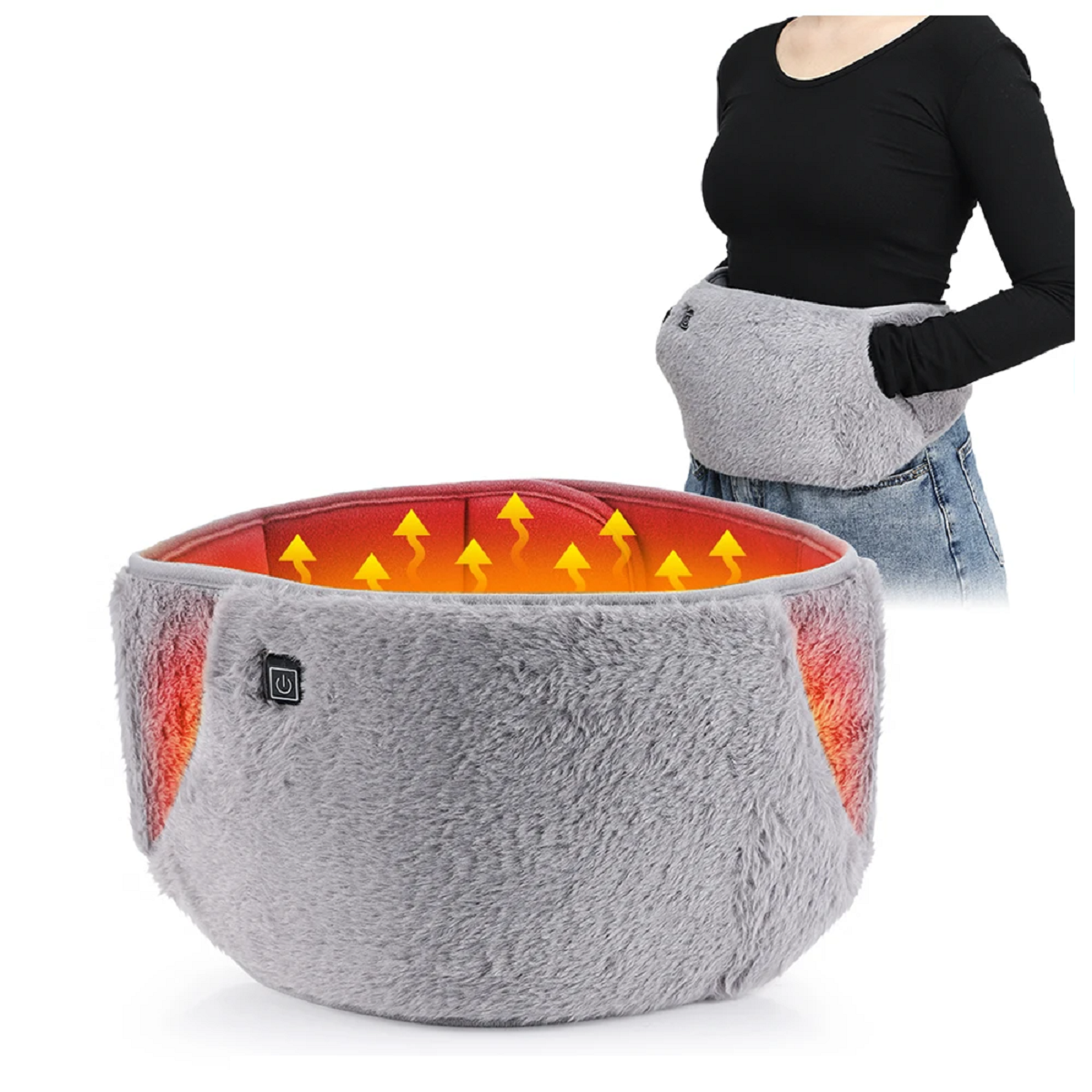 Cordless Heated Waist Wrap with Adjustable Warmth