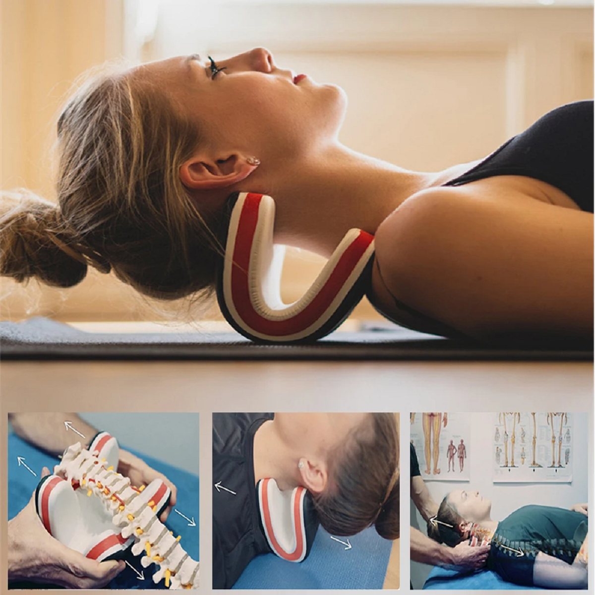 Neck Rest Cushion with Supportive U-Shape Design