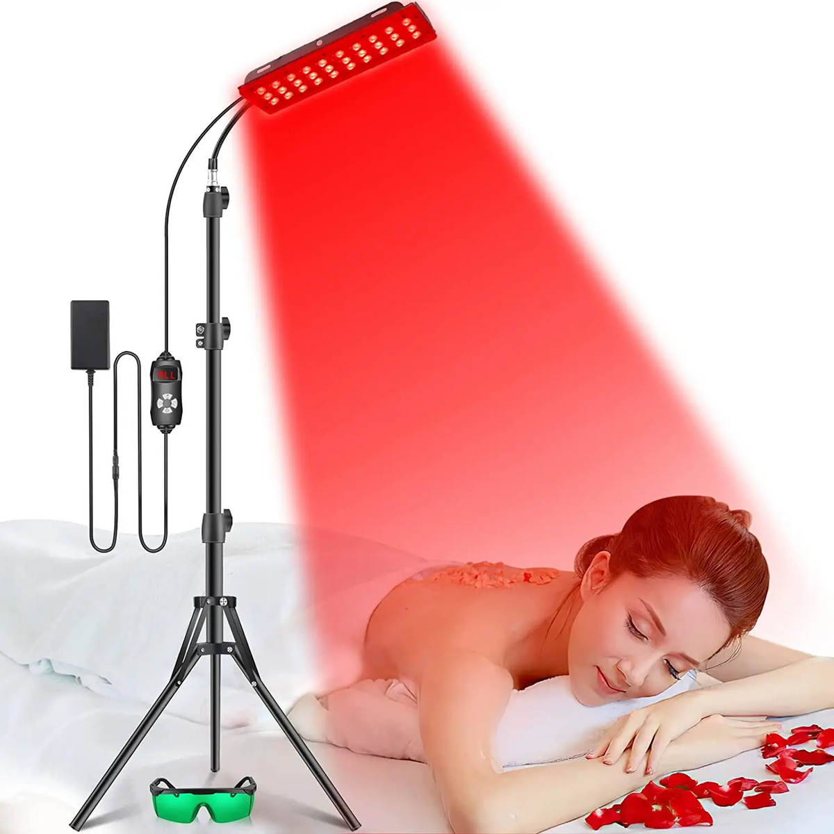 LED Light Panel Lamp with Adjustable Tripod Stand