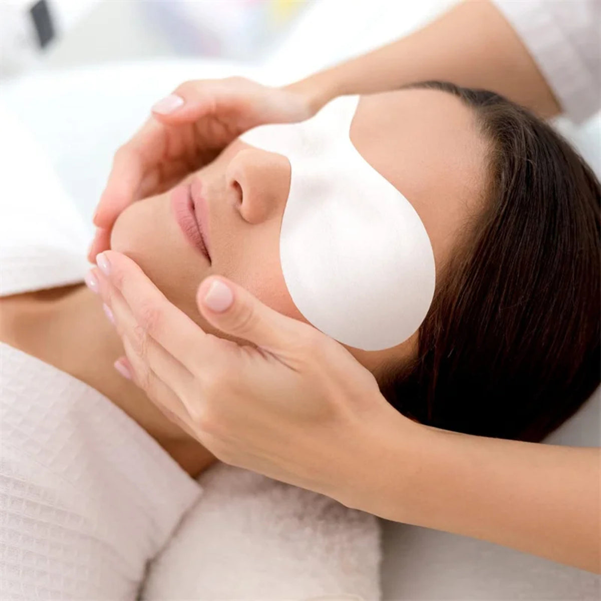 Disposable Ultrathin Cotton Eye Patches for Spa Care