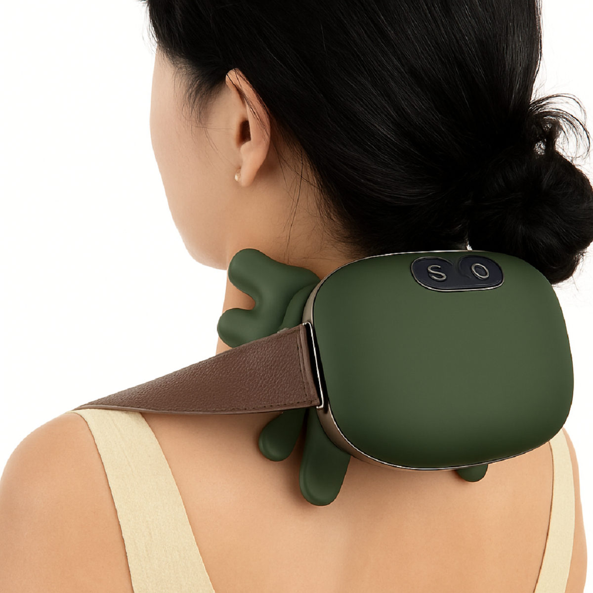 Cordless Heated Neck and Shoulder Kneading Massage Shawl
