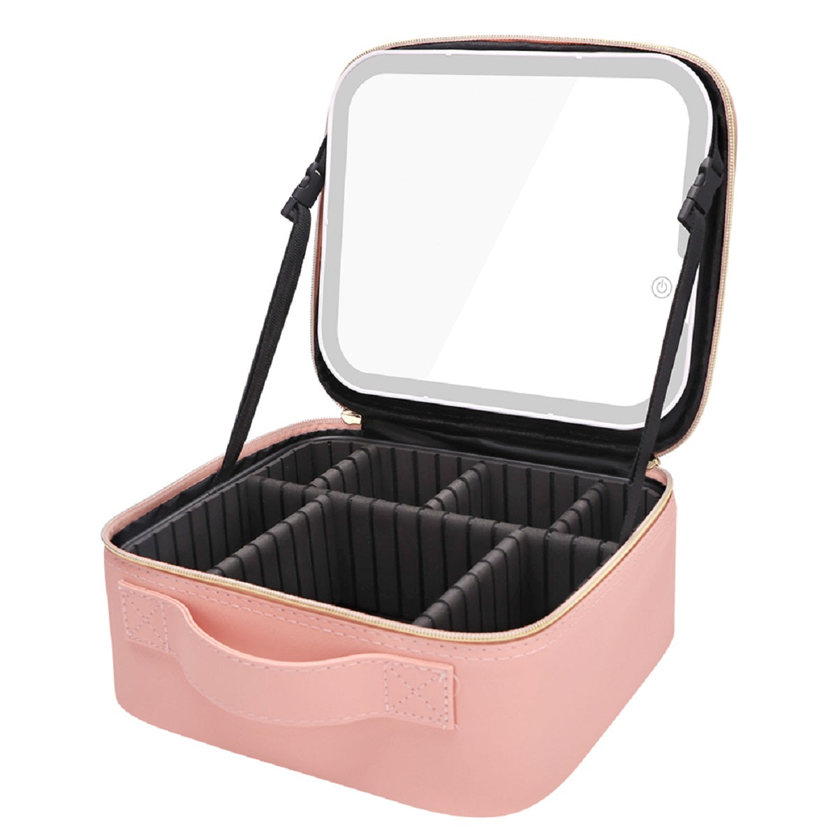 Smart LED Cosmetic Case with Mirror