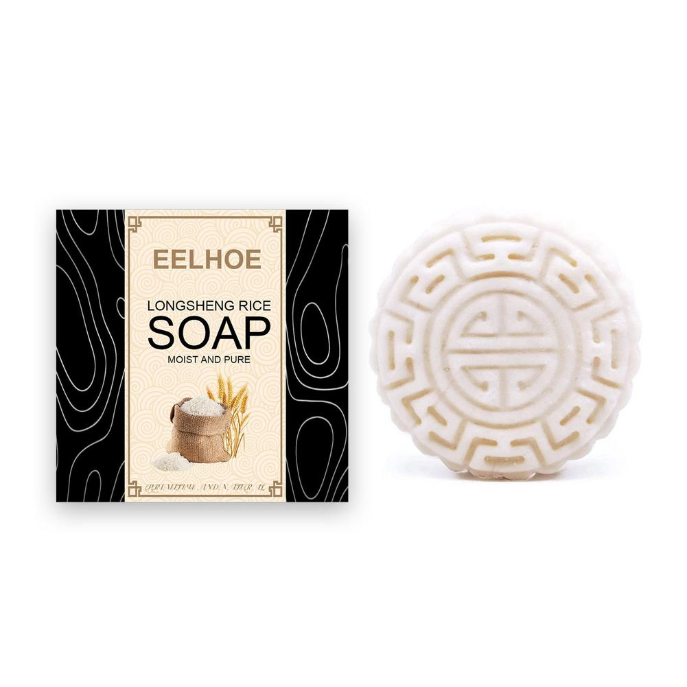 Anti-hair loss rice shampoo bar