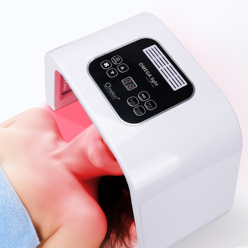Multi-Colour LED Light Face Mask for At-Home Skincare