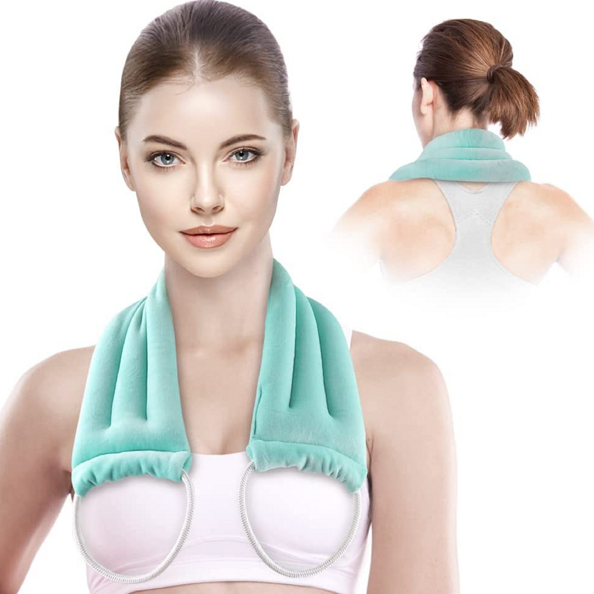 Microwavable Neck and Shoulder Wrap with Lavender Scent
