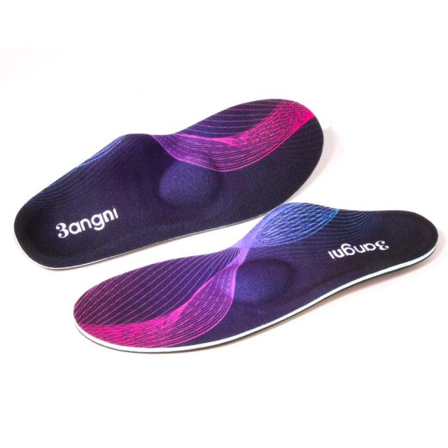 Cushioned comfort Shoe Insoles with Cushioned Heel