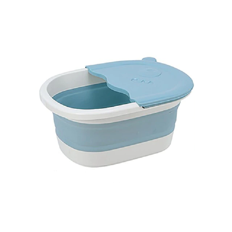 Collapsible Foot Bath Spa Tub with Massage Bumps