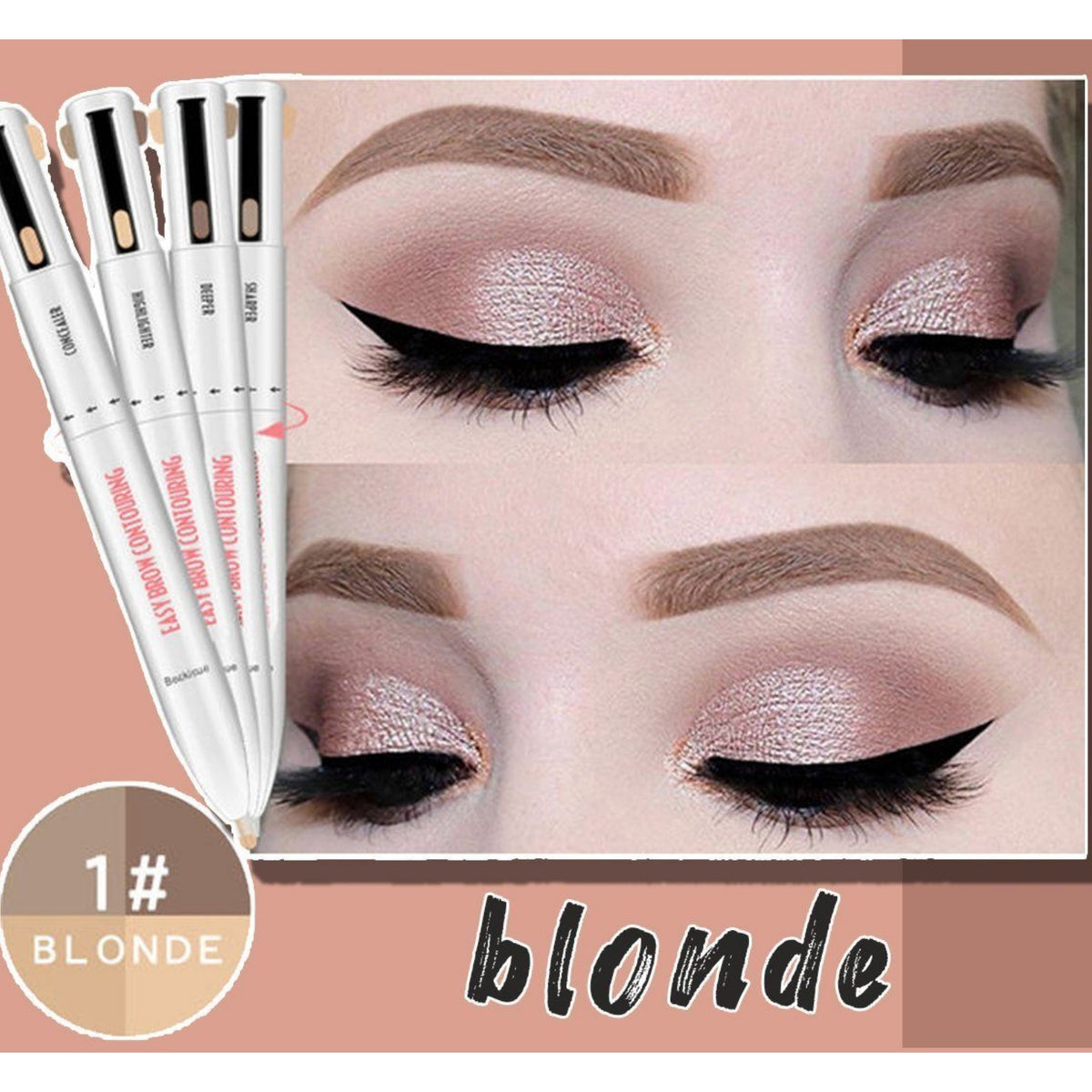 4 in 1 Brow Contour & Highlight Pen