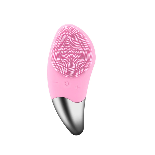 Waterproof Sonic Facial Cleansing Massage Brush Silicone