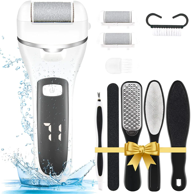 Rechargeable Electric Foot Callus Remover with LED