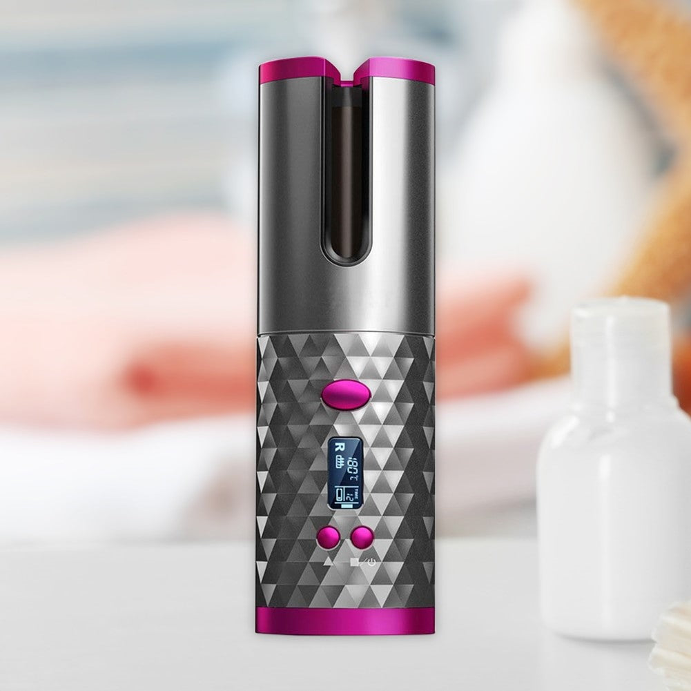 Wireless Portable Ceramic Hair Curler