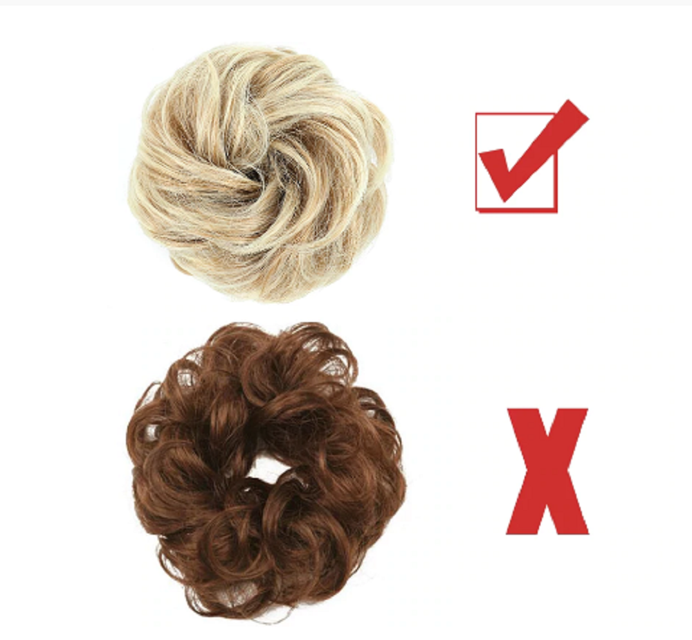 Synthetic Messy Bun Hair Extension Scrunchie Chignon