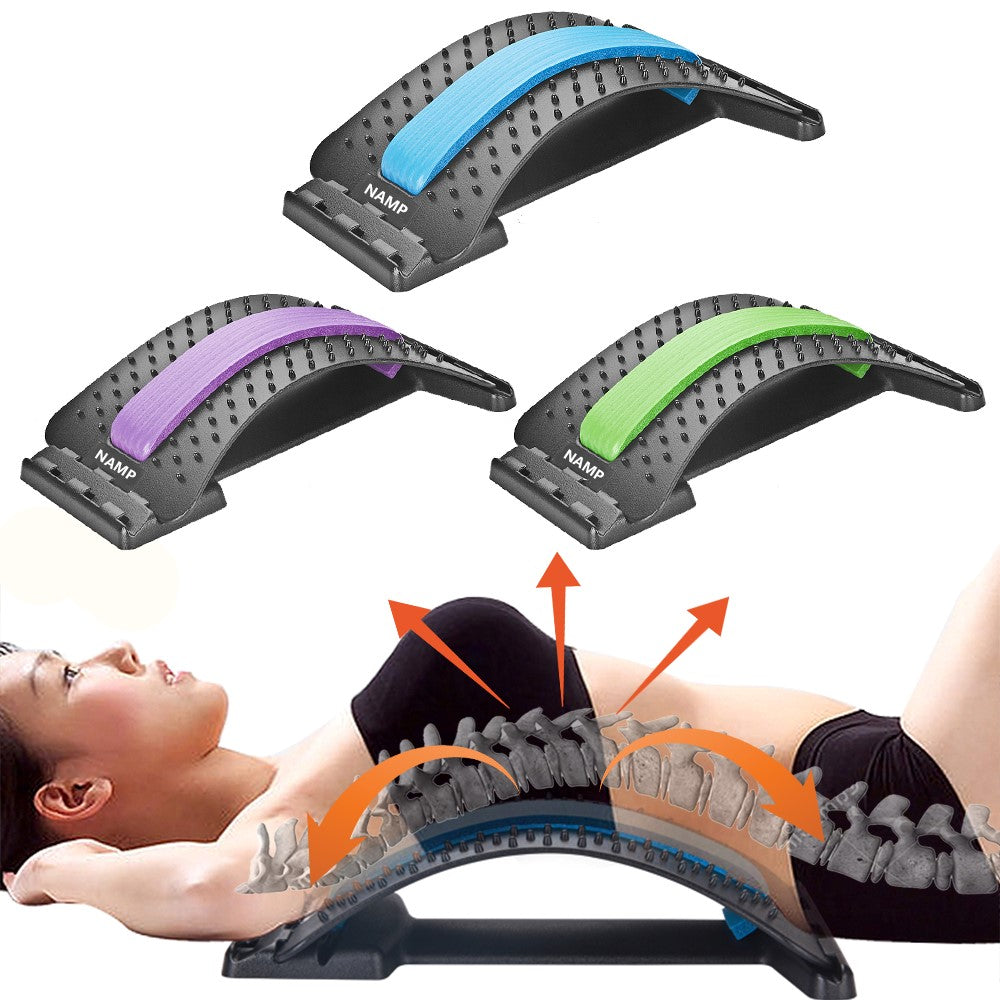 Adjustable Back Stretching Support with Three Settings