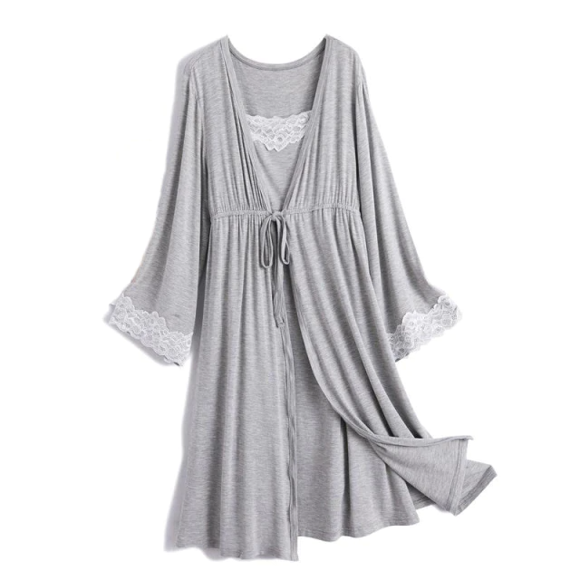 2-Piece Maternity and Nursing Pyjama Set