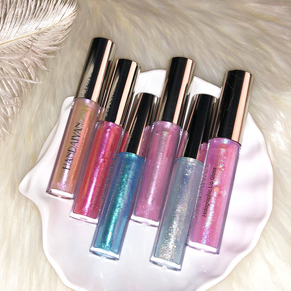 Glitter liquid lipsticks set