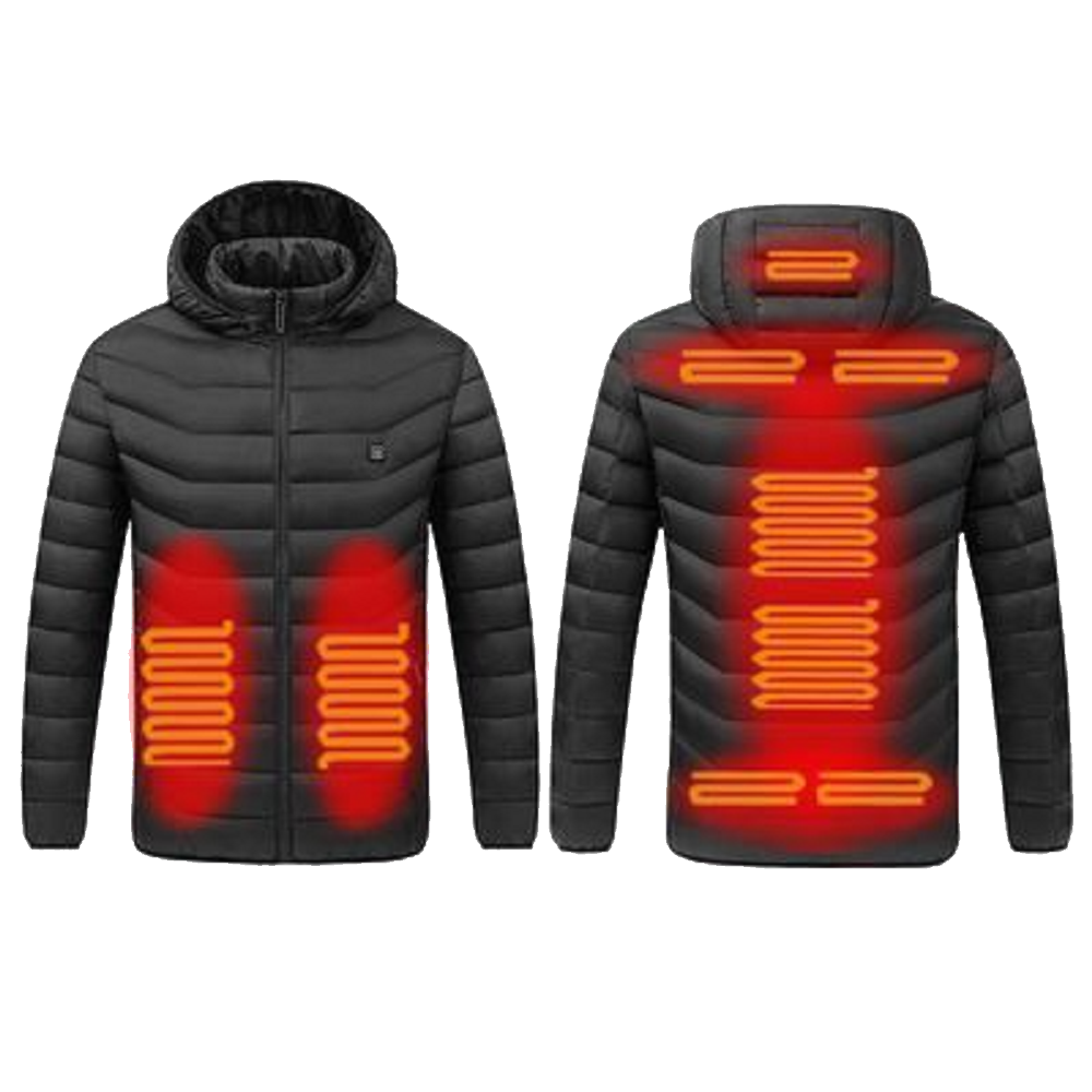 Cordless Heated Jacket with Adjustable Warmth Zones