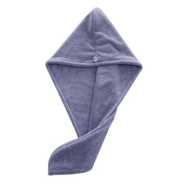 Quick-Dry Hair Towel Wrap Absorbent Microfibre Turban