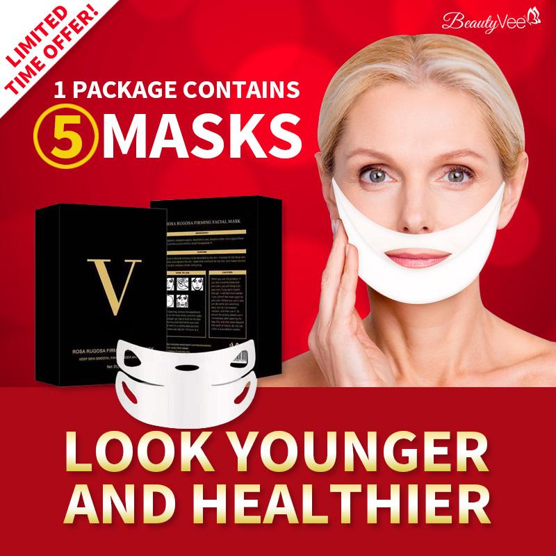Facial Lifting and Firming Mask, 5-Pack