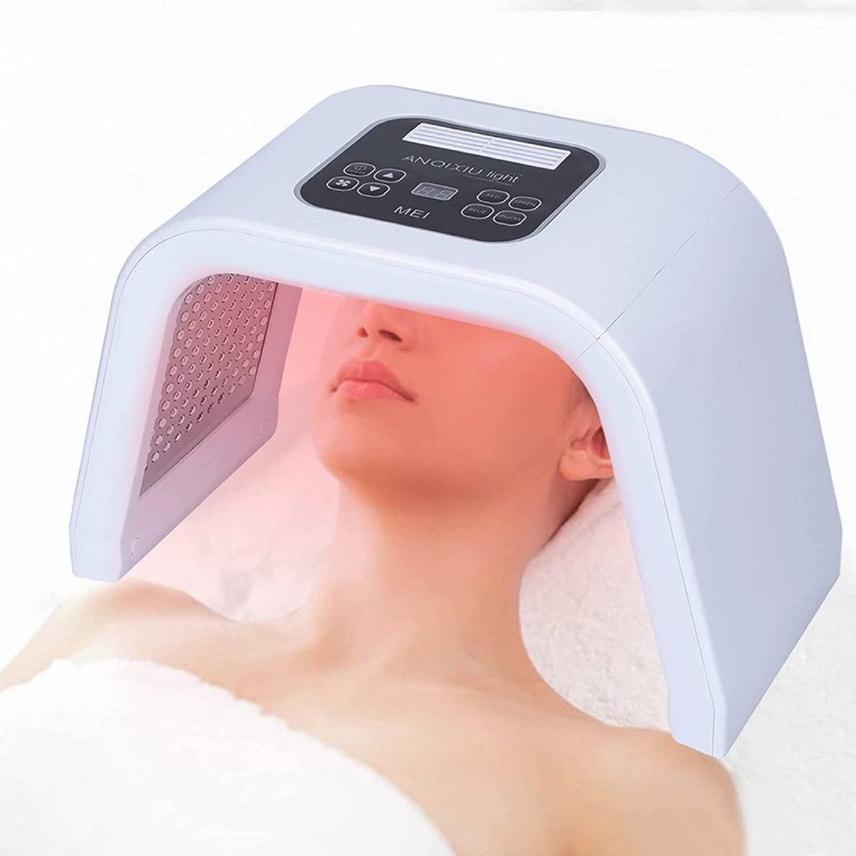 7-Colour LED Facial Light Mask for Skincare Routines