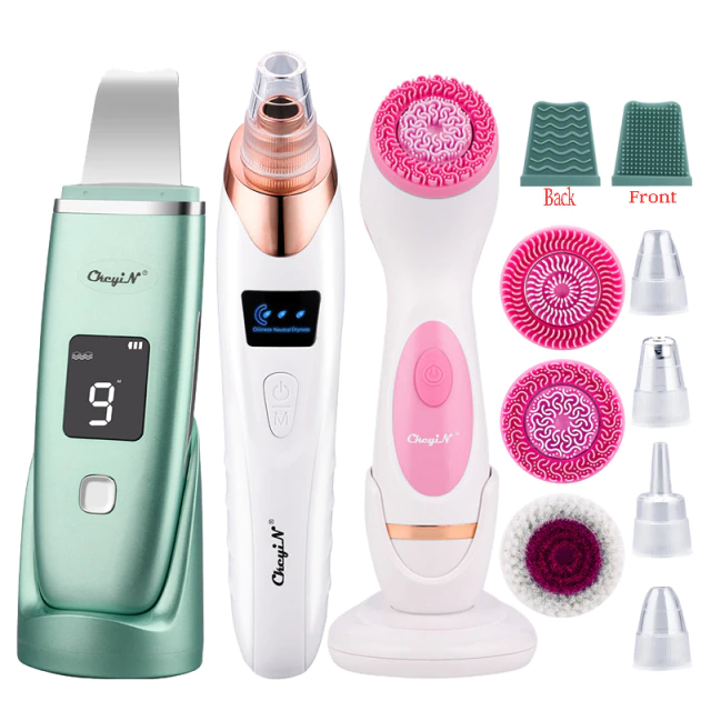 Ultrasonic Facial Scrubber Pore Cleansing Skin Spatula