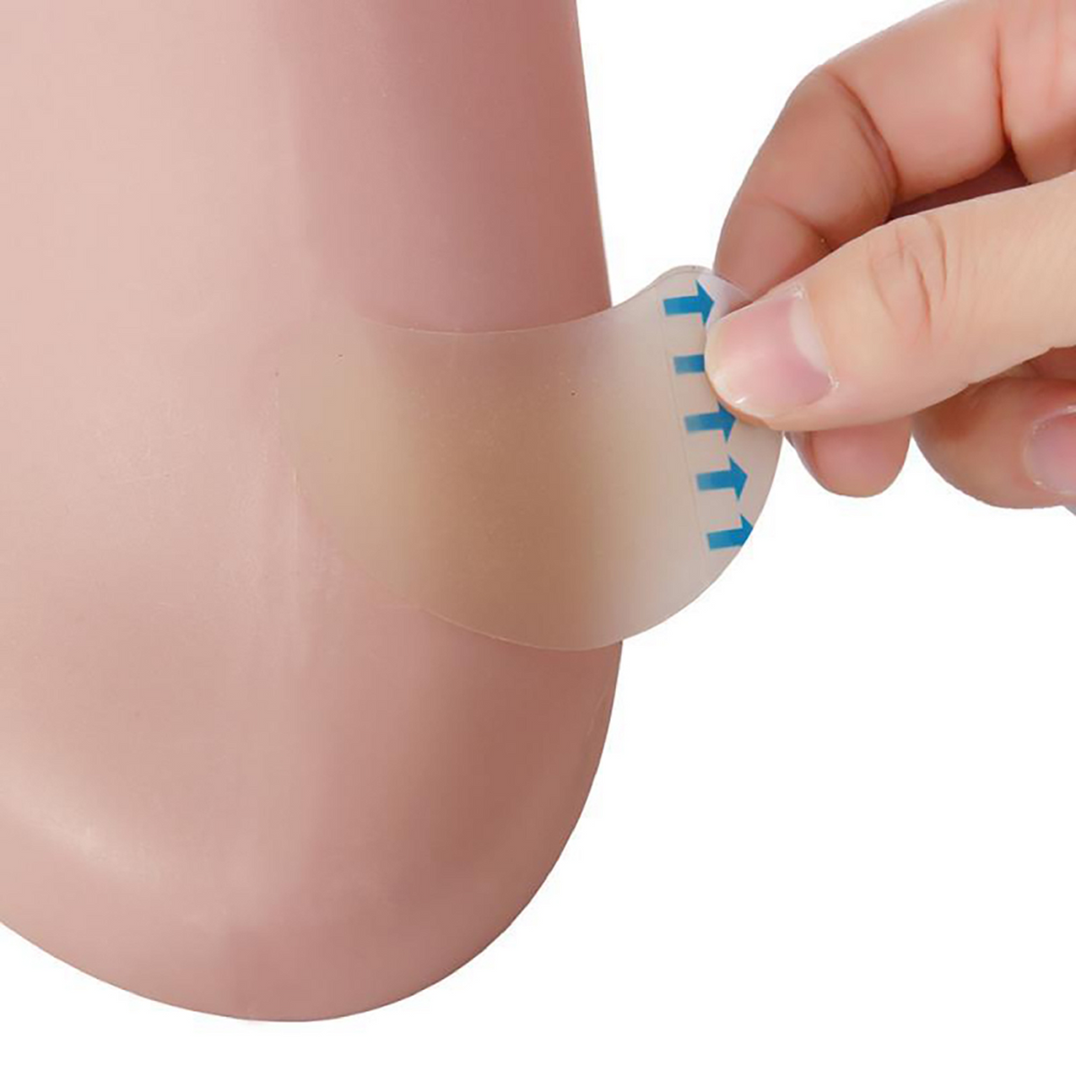 10Pcs soft gel high heel foot patches