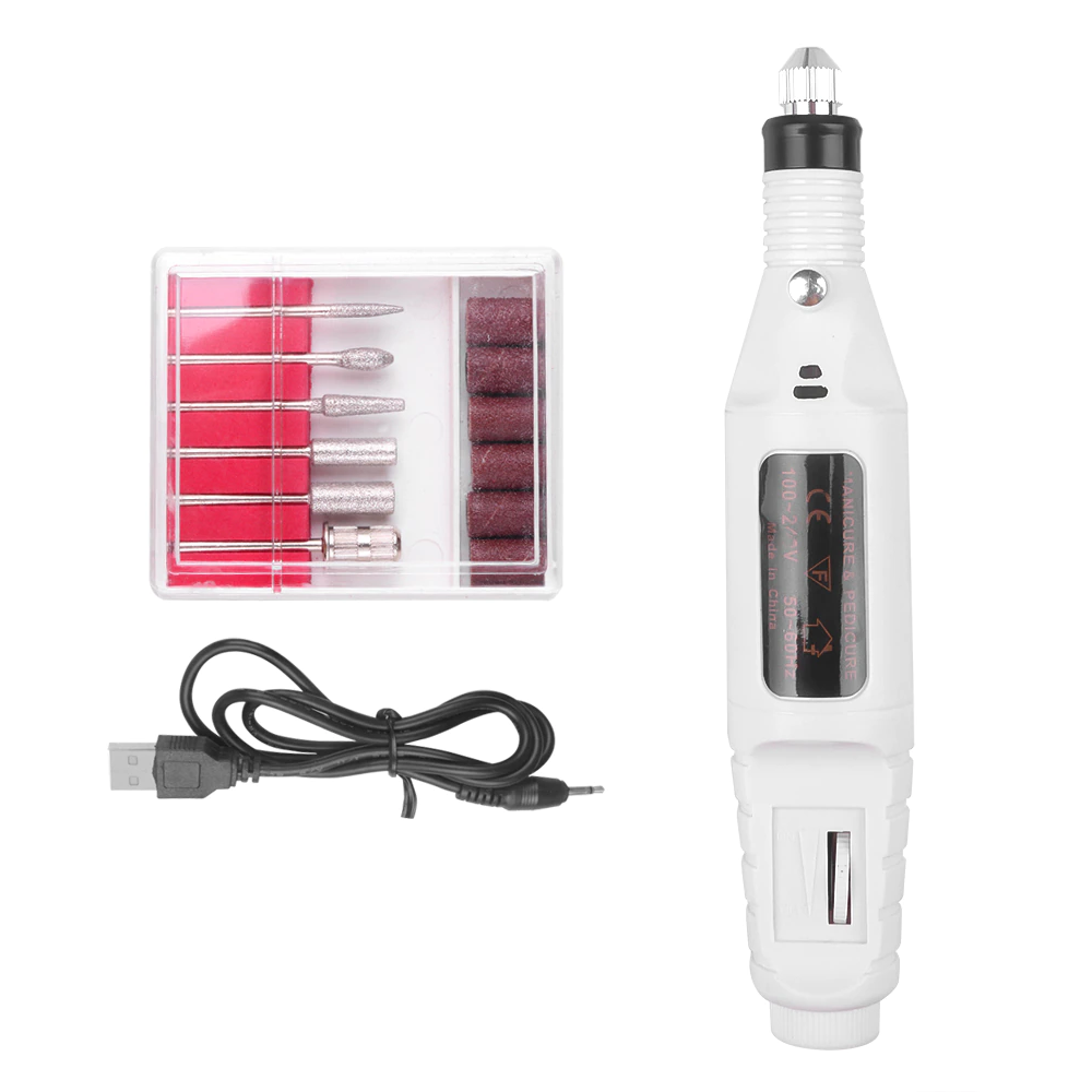 Electric Nail Drill and Manicure Tool Set