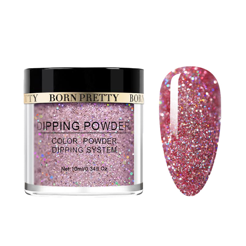 Dipping Nail Powder Set with 12 Glitter Shades