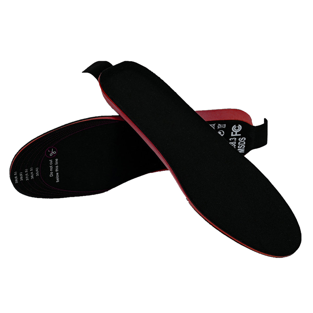 Rechargeable Heated Shoe Insoles with Remote Control