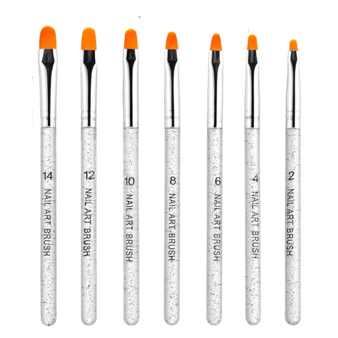 Nail art brushes