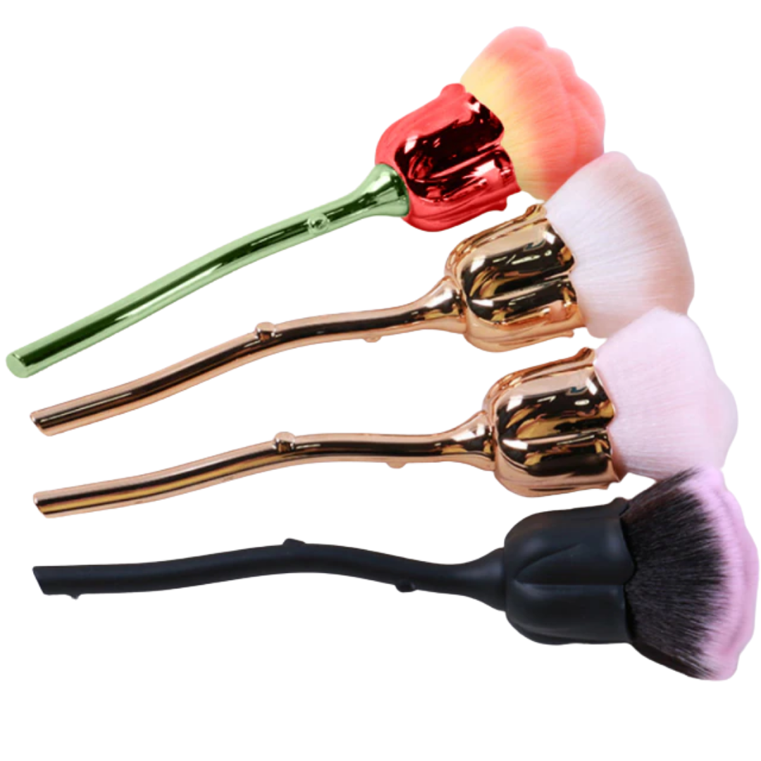 Soft Nylon Nail Dust Cleaning Brush Set for Manicures