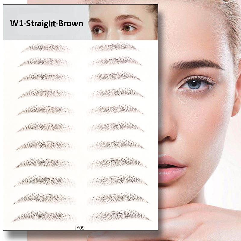 Peel-Off Eyebrow Tattoo Stickers, Waterproof